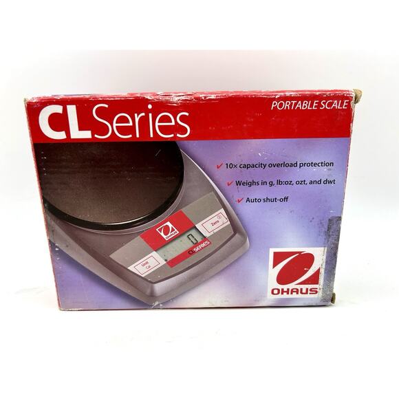 OHAUS CL5000 Portable Professional Use Digital Scale 1 - 5000 Grams EUC - Picture 12 of 15